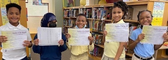 December - 2nd Grade Citizens of the Month